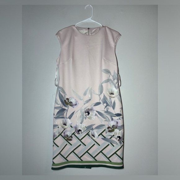 Ted baker Hailey Everglade printed bodycon dress size 2 (medium) - Picture 1 of 4